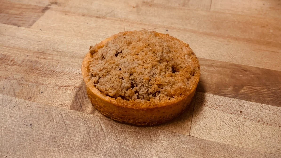 Pear Crumble - Freshly prepared Pear Crumble.